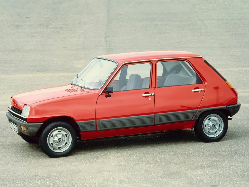Renault R5 (1391, 1392, 1394, 1395, 1397, 1399) 1 поколение, хэтчбек 5 дв. (06.1979 - 08.1984)